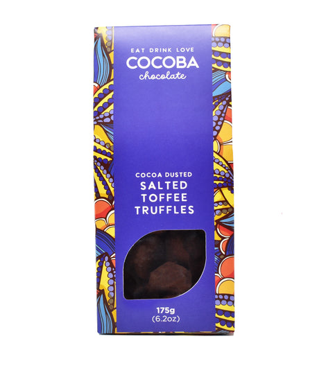 4 x 250g Gift Set with Cocoba Salted Toffee Truffles