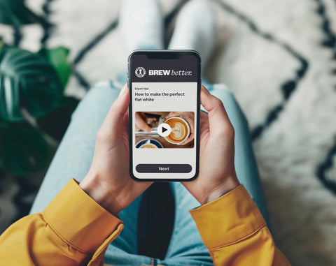 Get the most from your coffee with our BREWbetter app